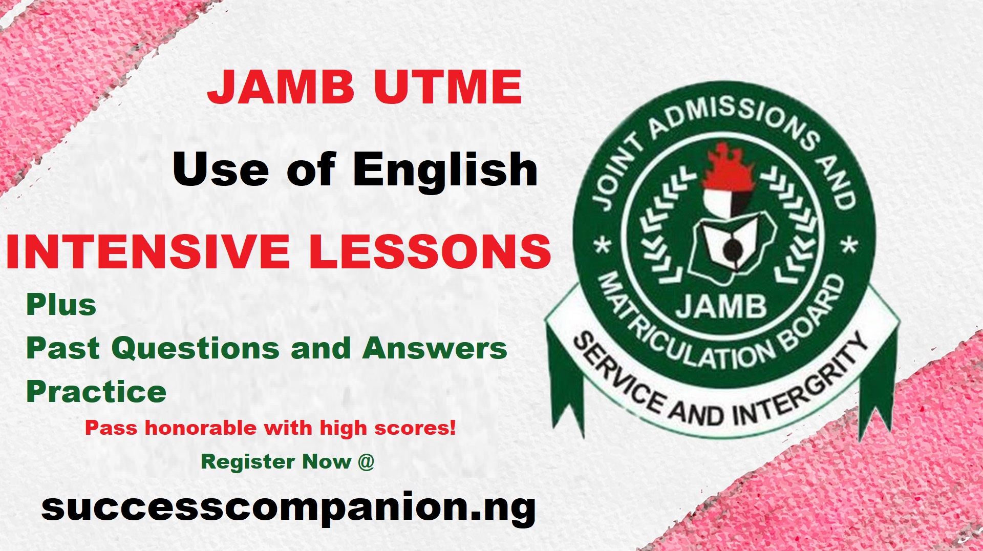 Use of English JAMB Classes